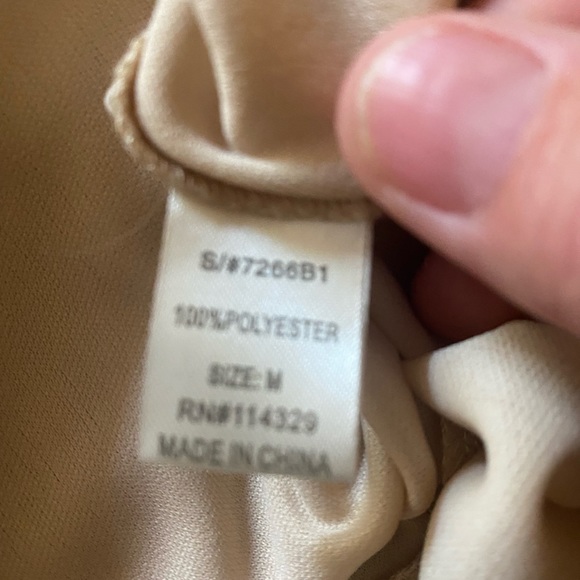 Pretty spaghetti strap orange and teal dress. . Size medium - Picture 5 of 6